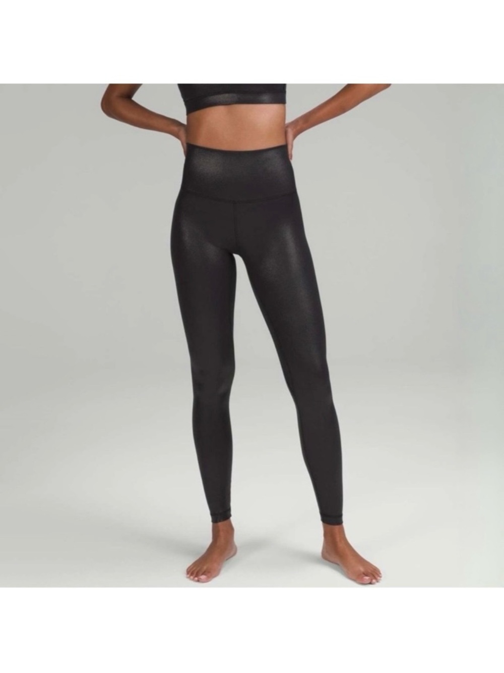 Lululemon Align High-Rise Pant 28" Shine Radiate Foil Print